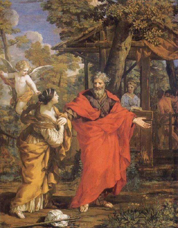 Pietro da Cortona The return of Hagar oil painting image